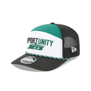 New York Jets 2025 Inspire Change Split Panel 9SEVENTY Trucker Hat