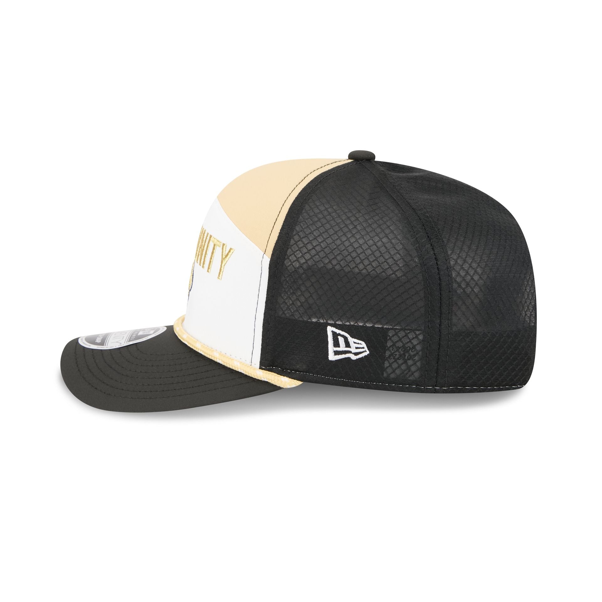 New Orleans Saints 2025 Inspire Change Split Panel 9SEVENTY Trucker Hat - Image 4