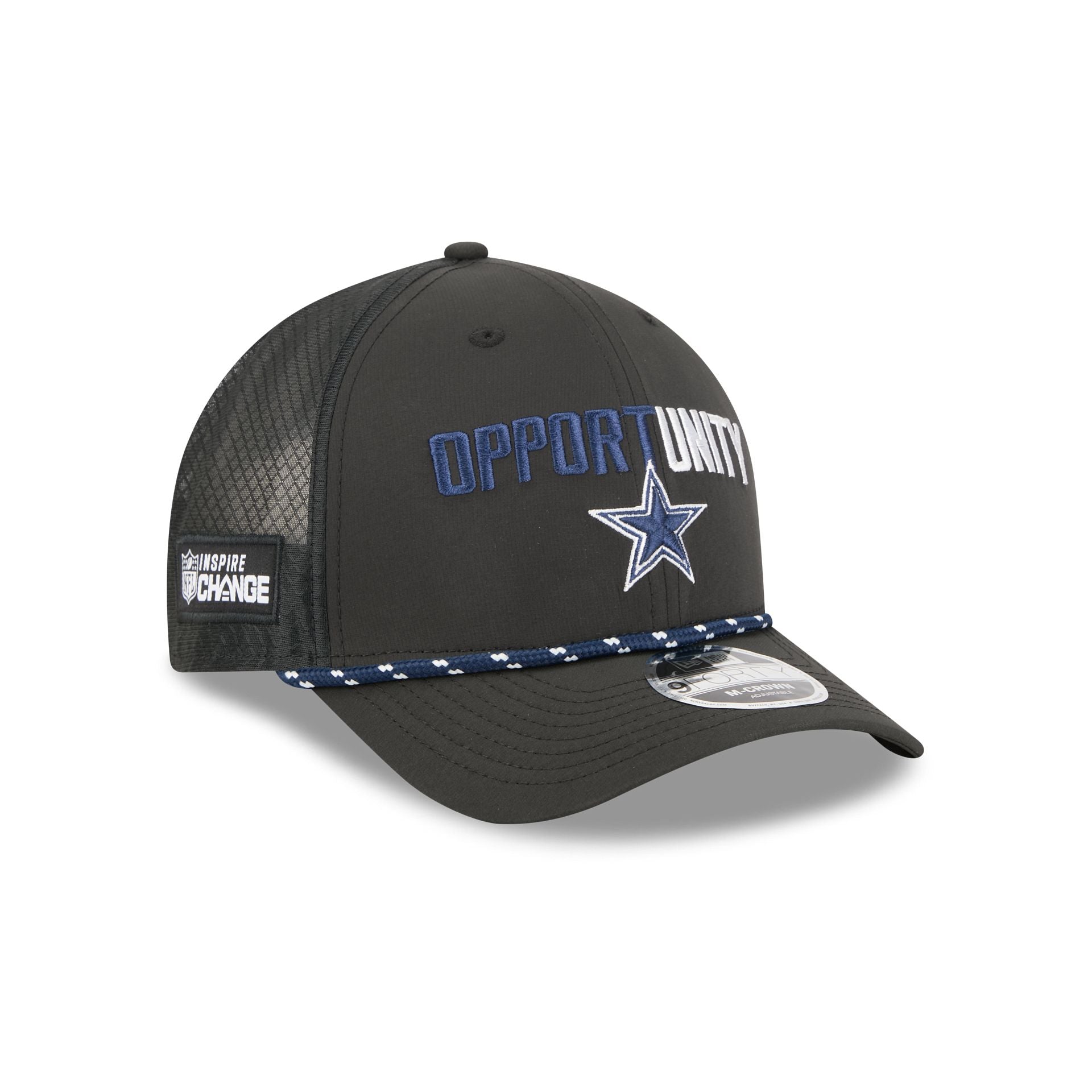 Dallas Cowboys 2025 Inspire Change 9FORTY M-Crown Snapback Hat - Image 3
