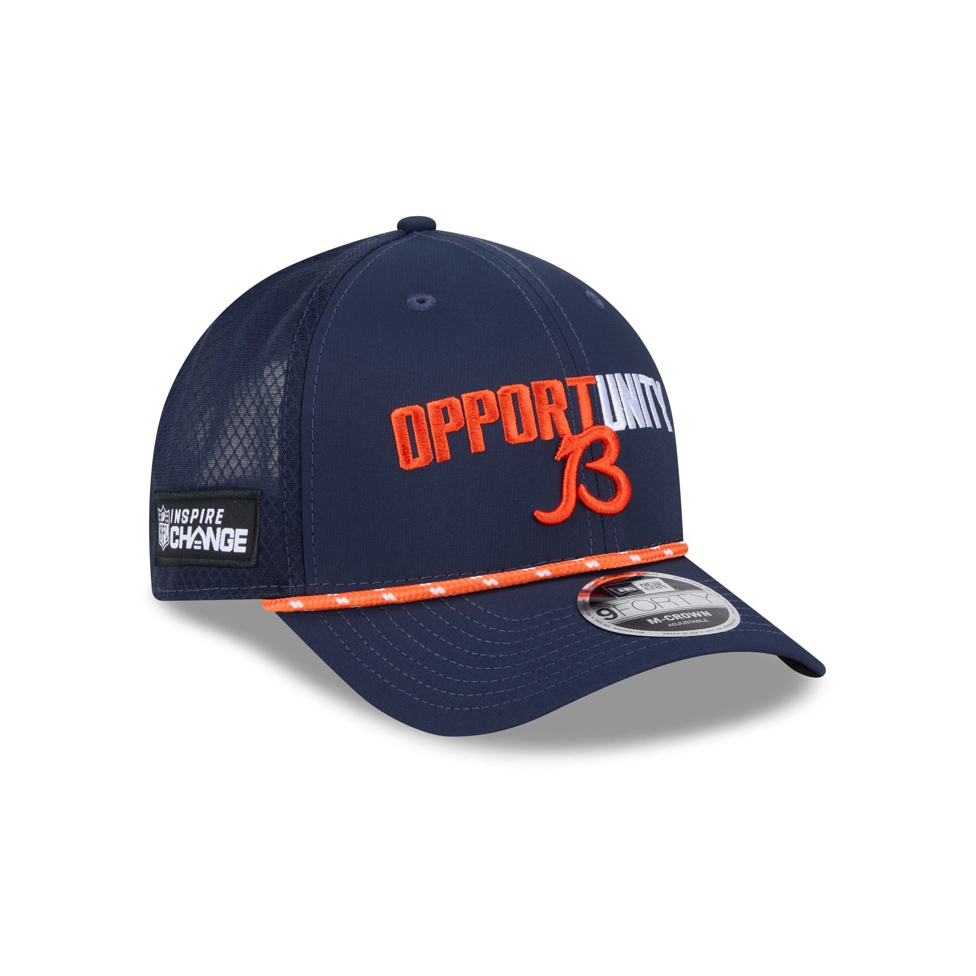 Chicago Bears 2025 Inspire Change 9FORTY M-Crown Snapback Hat - Image 3