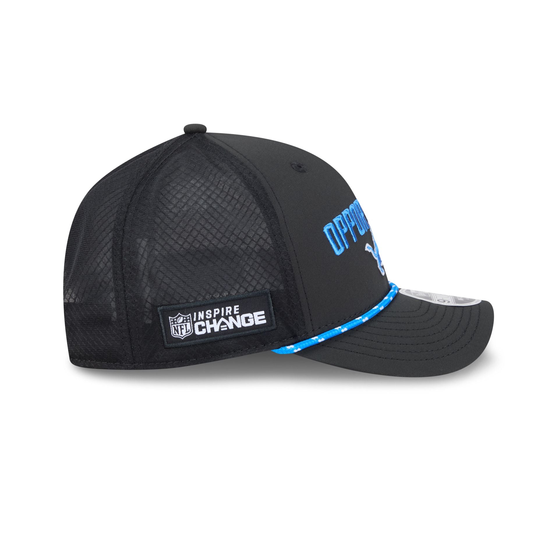Detroit Lions 2025 Inspire Change 9FORTY M-Crown Snapback Hat - Image 5