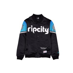 Portland Trail Blazers 2025 City Edition Black Jacket