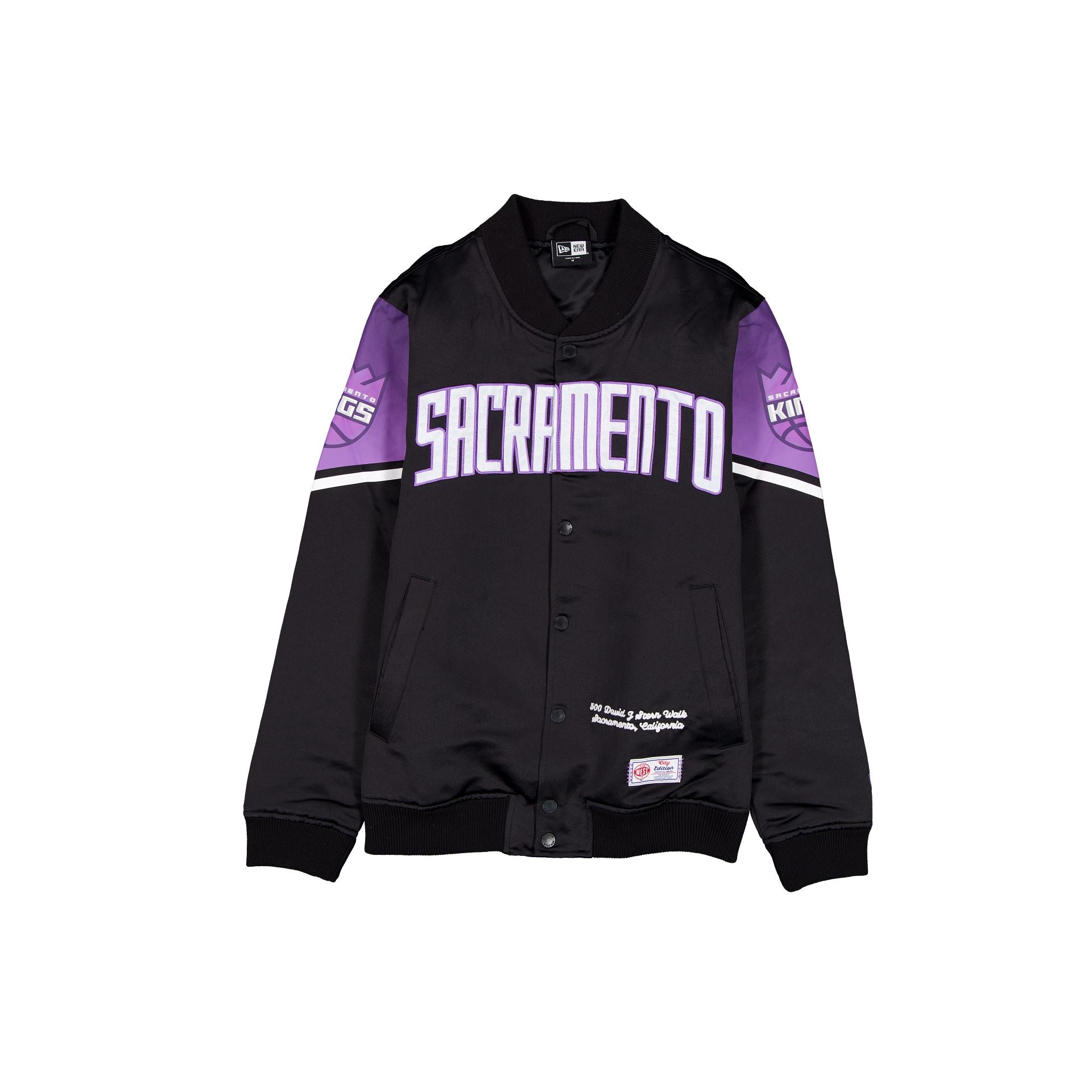 Sacramento Kings 2025 City Edition Black Jacket