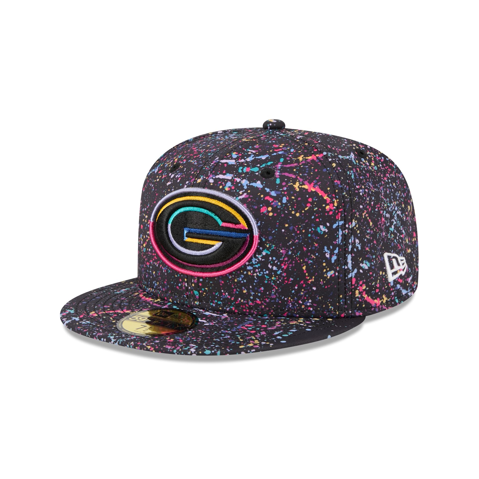 Green Bay Packers 2025 Crucial Catch 59FIFTY Fitted Hat - Image 3