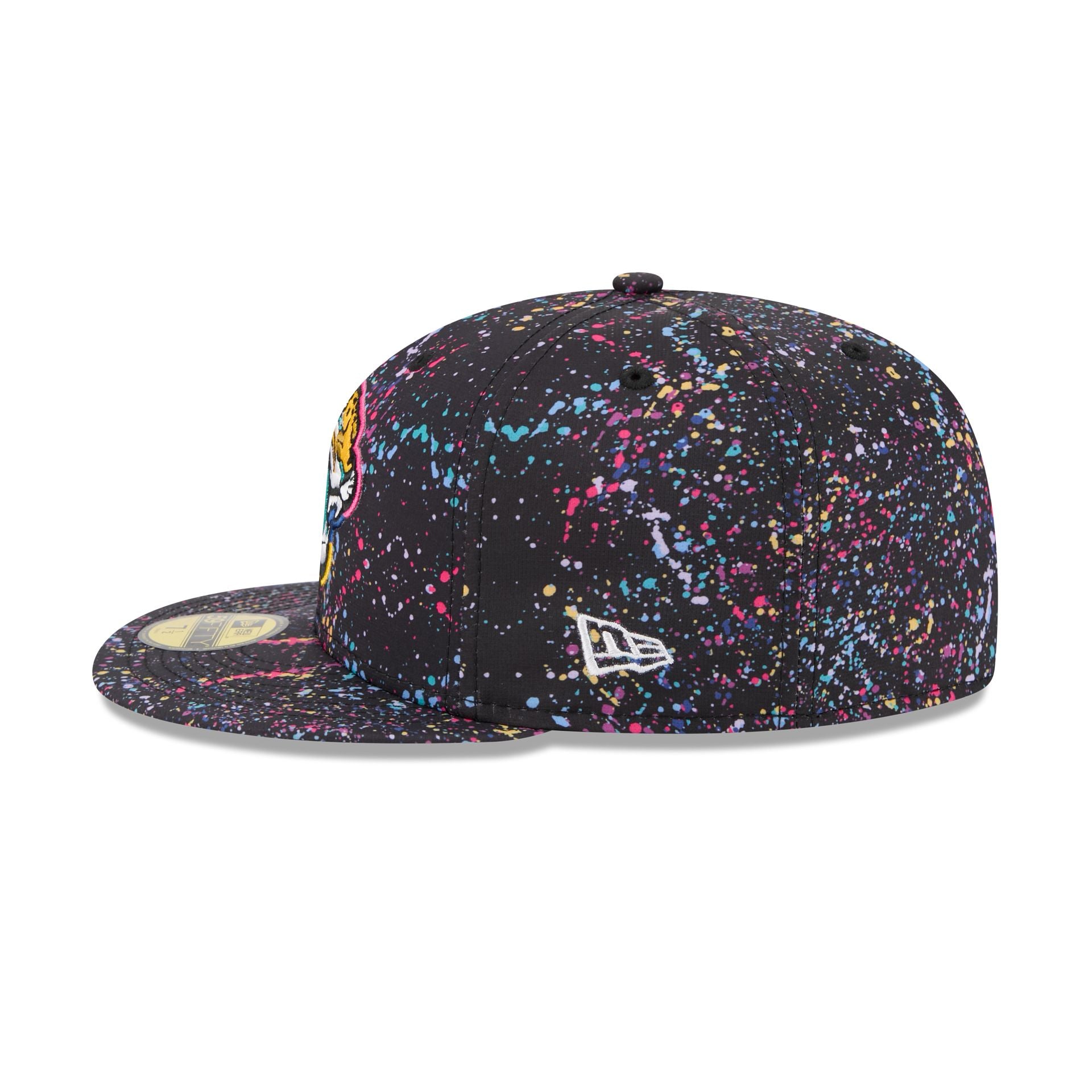 Jacksonville Jaguars 2025 Crucial Catch 59FIFTY Fitted Hat - Image 5
