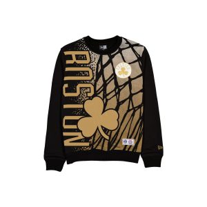 Boston Celtics 2025 City Edition Black Crewneck
