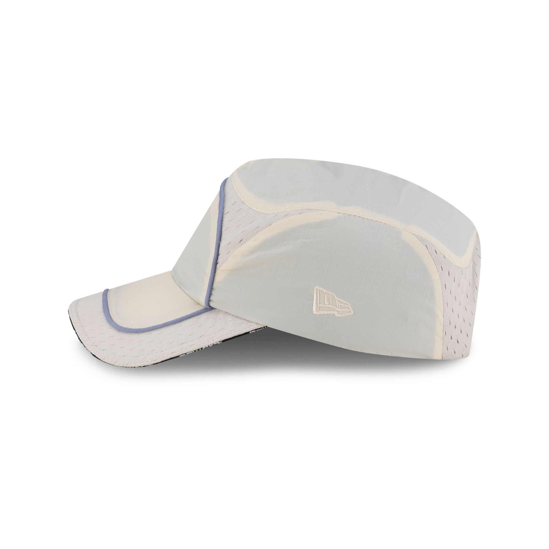 New Era Branded Wavy Chrome White Runner Strapback Hat - Image 4