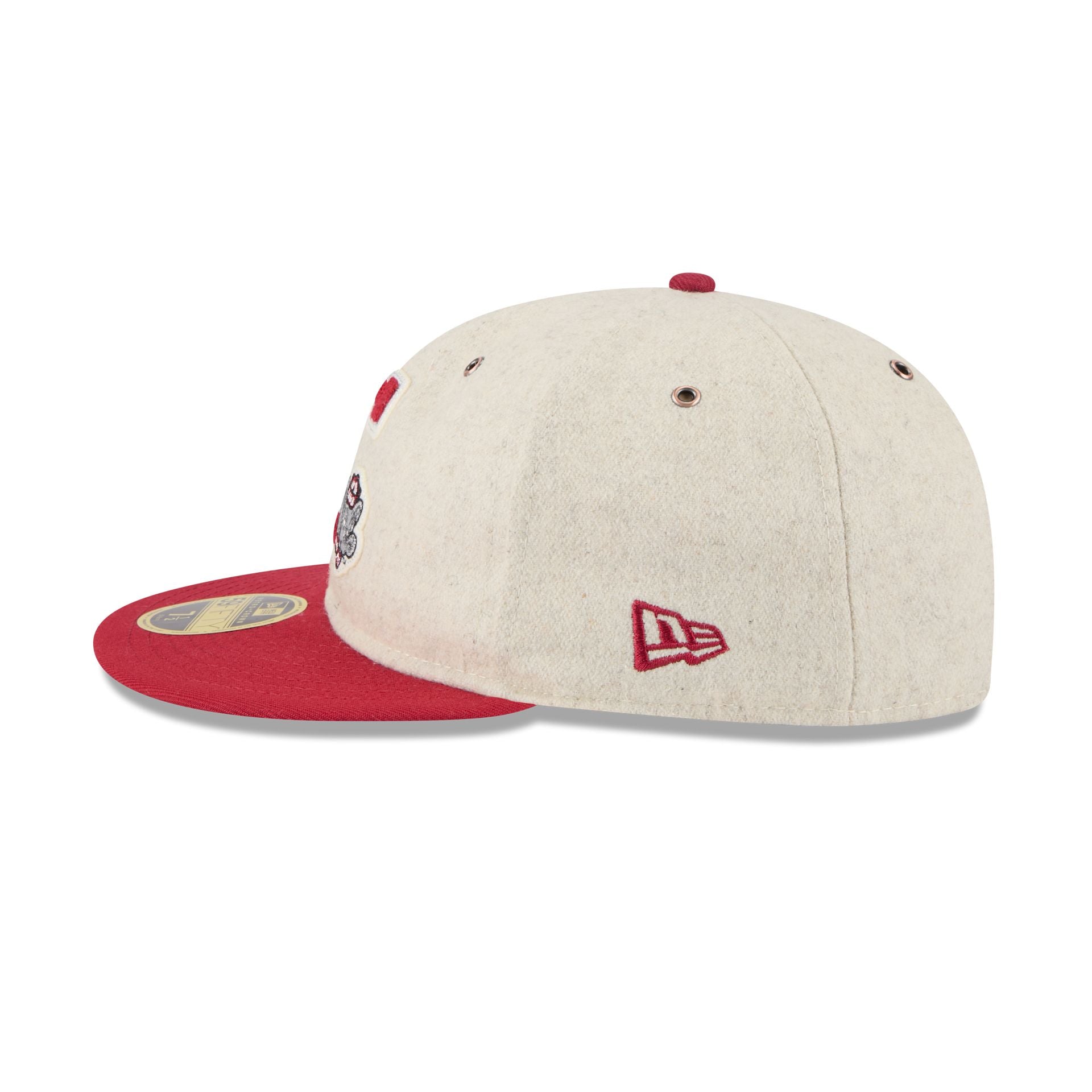 Alabama Crimson Tide College Vault Wool Letterman Retro Crown 59FIFTY - Image 4