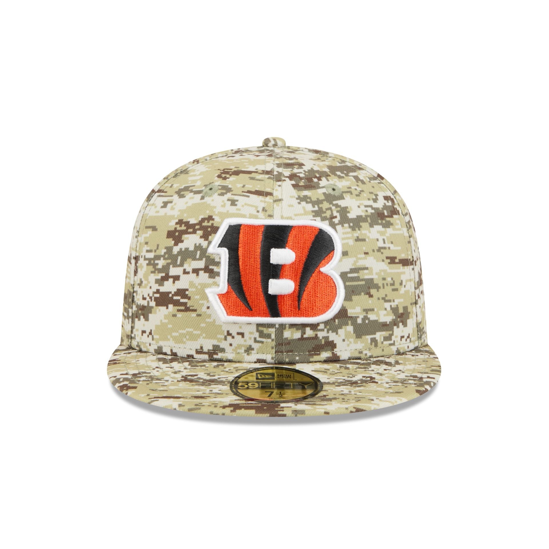 Cincinnati Bengals 2025 Salute to Service Fan Gear 59FIFTY Fitted Hat - Image 2