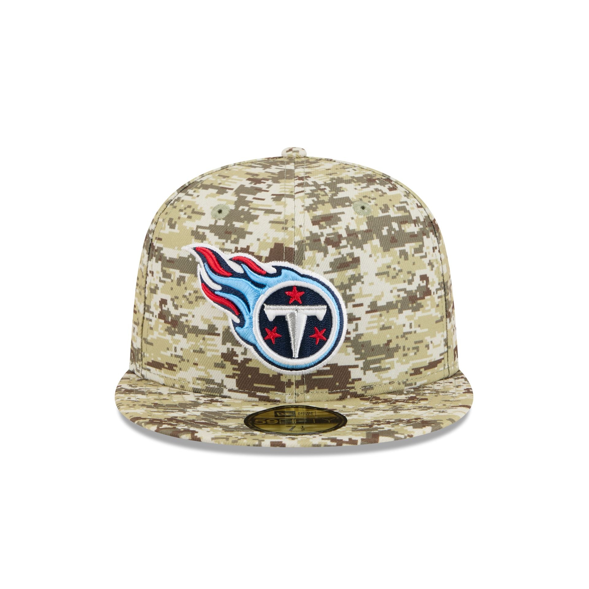 Tennessee Titans 2025 Salute to Service Fan Gear 59FIFTY Fitted Hat - Image 2