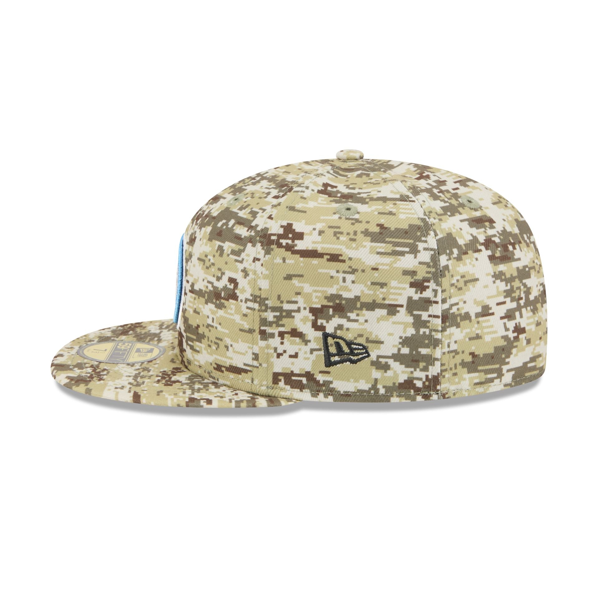 Tennessee Titans 2025 Salute to Service Fan Gear 59FIFTY Fitted Hat - Image 5