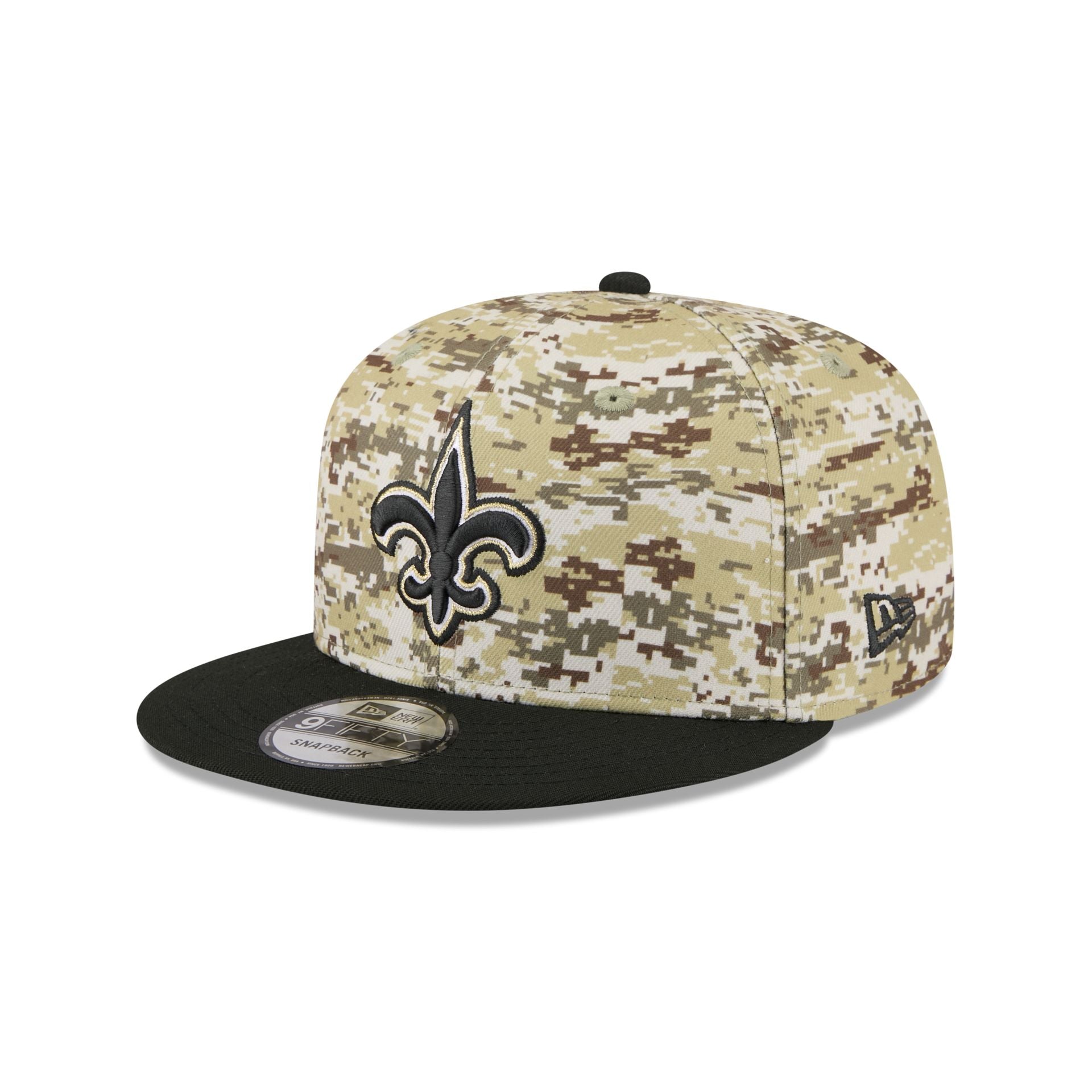 New Orleans Saints 2025 Salute to Service Fan Gear 9FIFTY Snapback Hat - Image 3