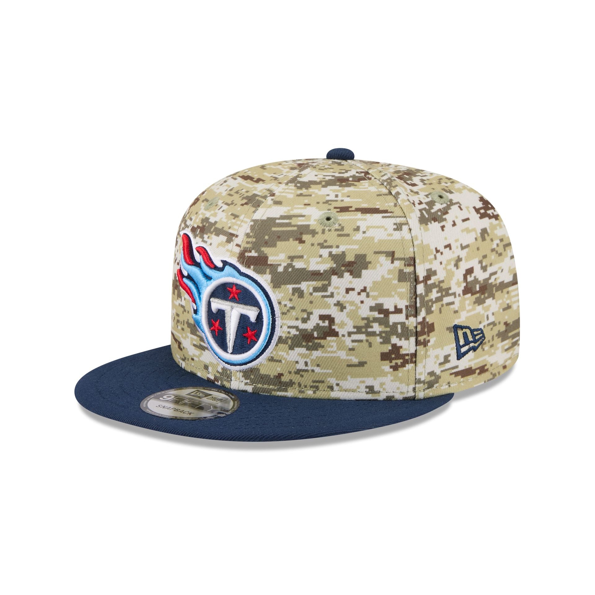 Tennessee Titans 2025 Salute to Service Fan Gear 9FIFTY Snapback Hat - Image 3