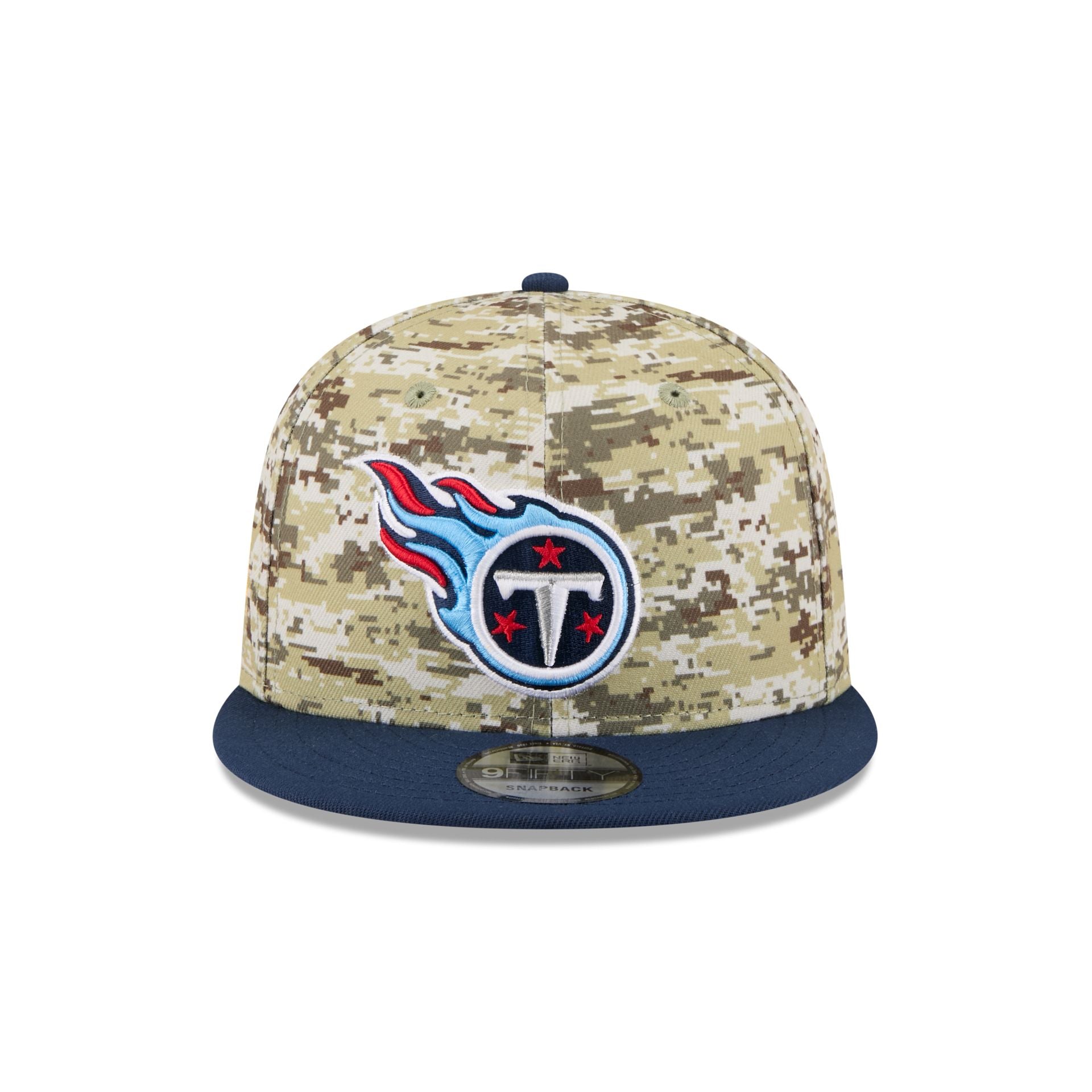 Tennessee Titans 2025 Salute to Service Fan Gear 9FIFTY Snapback Hat - Image 2