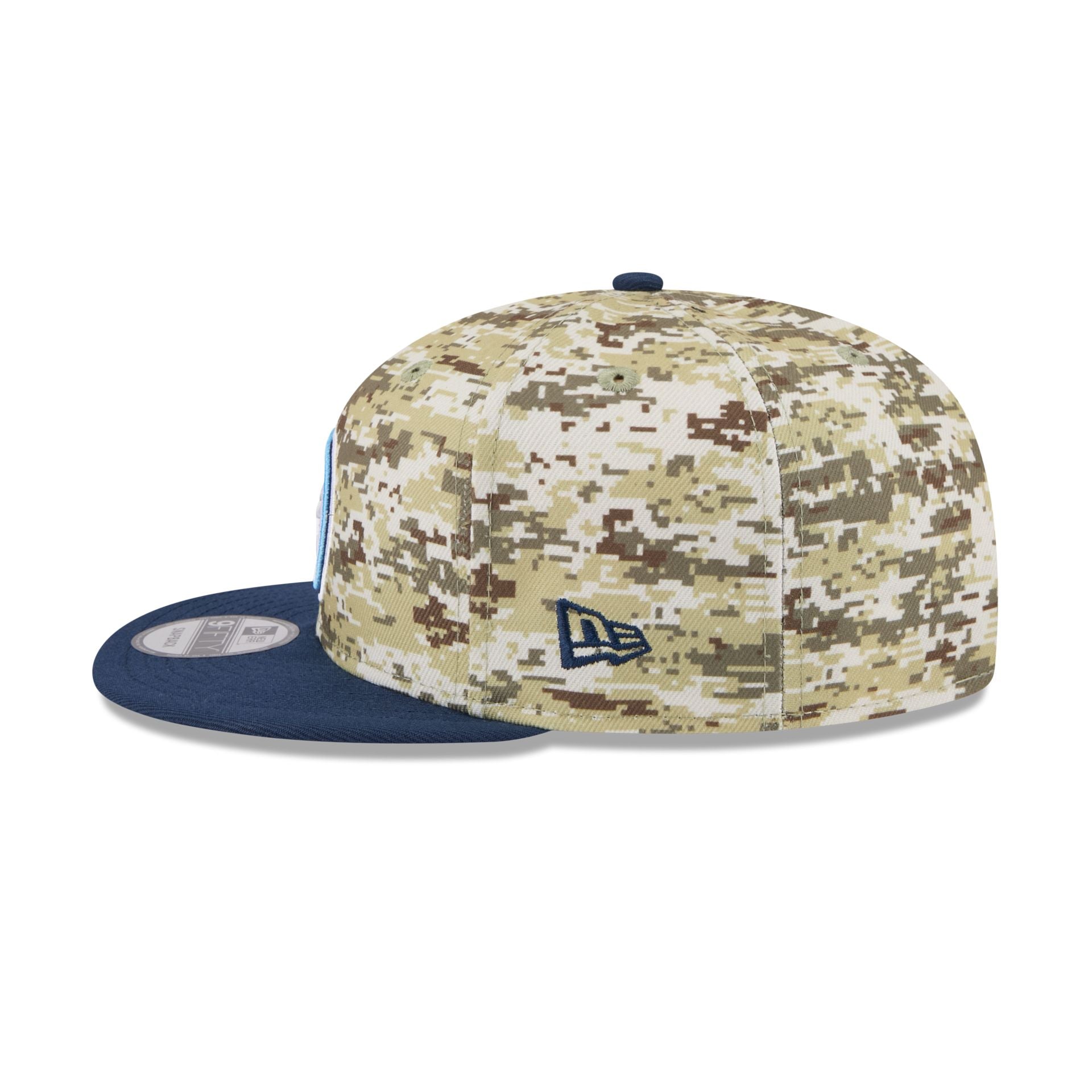 Tennessee Titans 2025 Salute to Service Fan Gear 9FIFTY Snapback Hat - Image 5