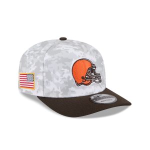 Cleveland Browns 2025 Salute to Service Fan Gear 9SEVENTY Stretch-Snap