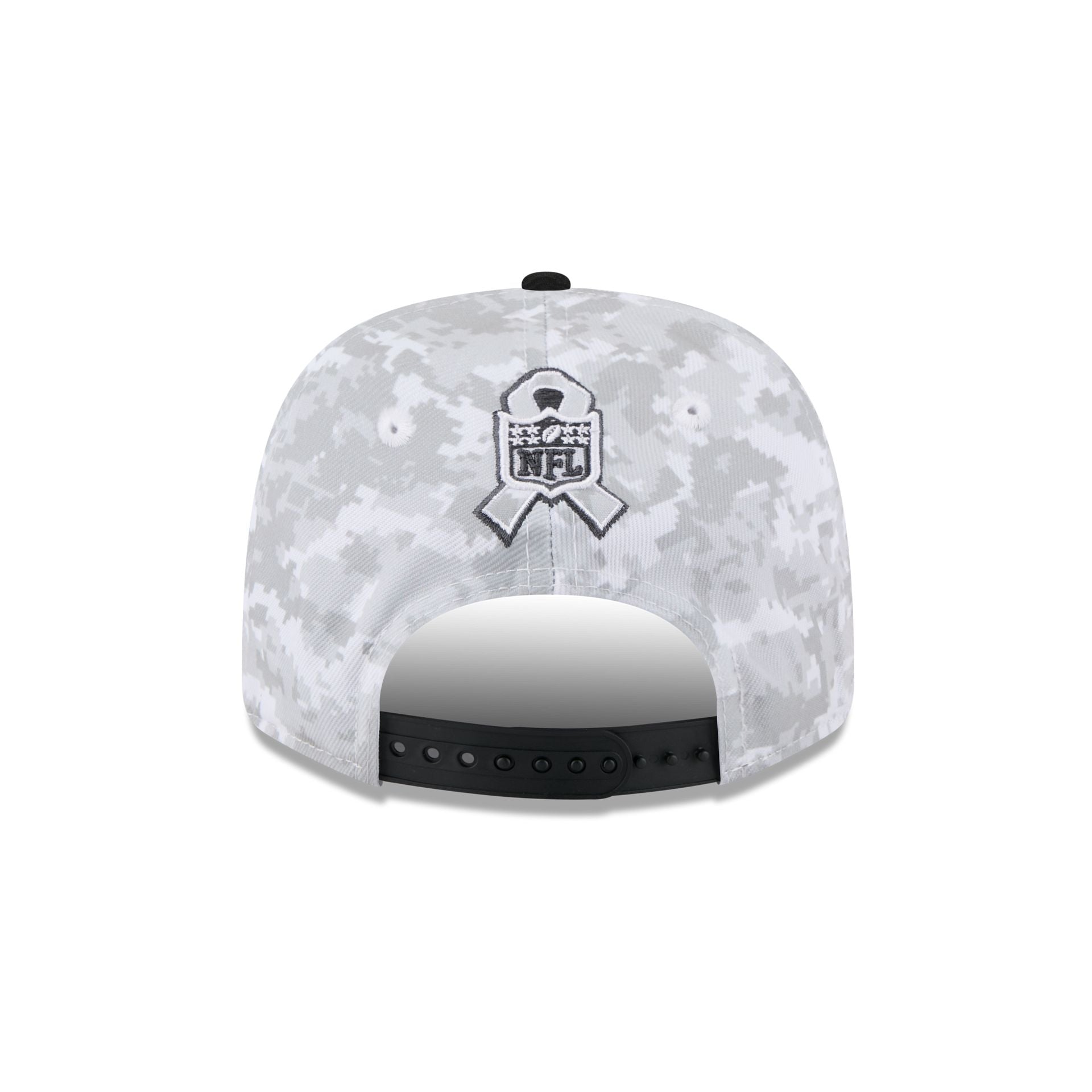 New Orleans Saints 2025 Salute to Service Fan Gear 9SEVENTY Stretch-Snap Hat - Image 6