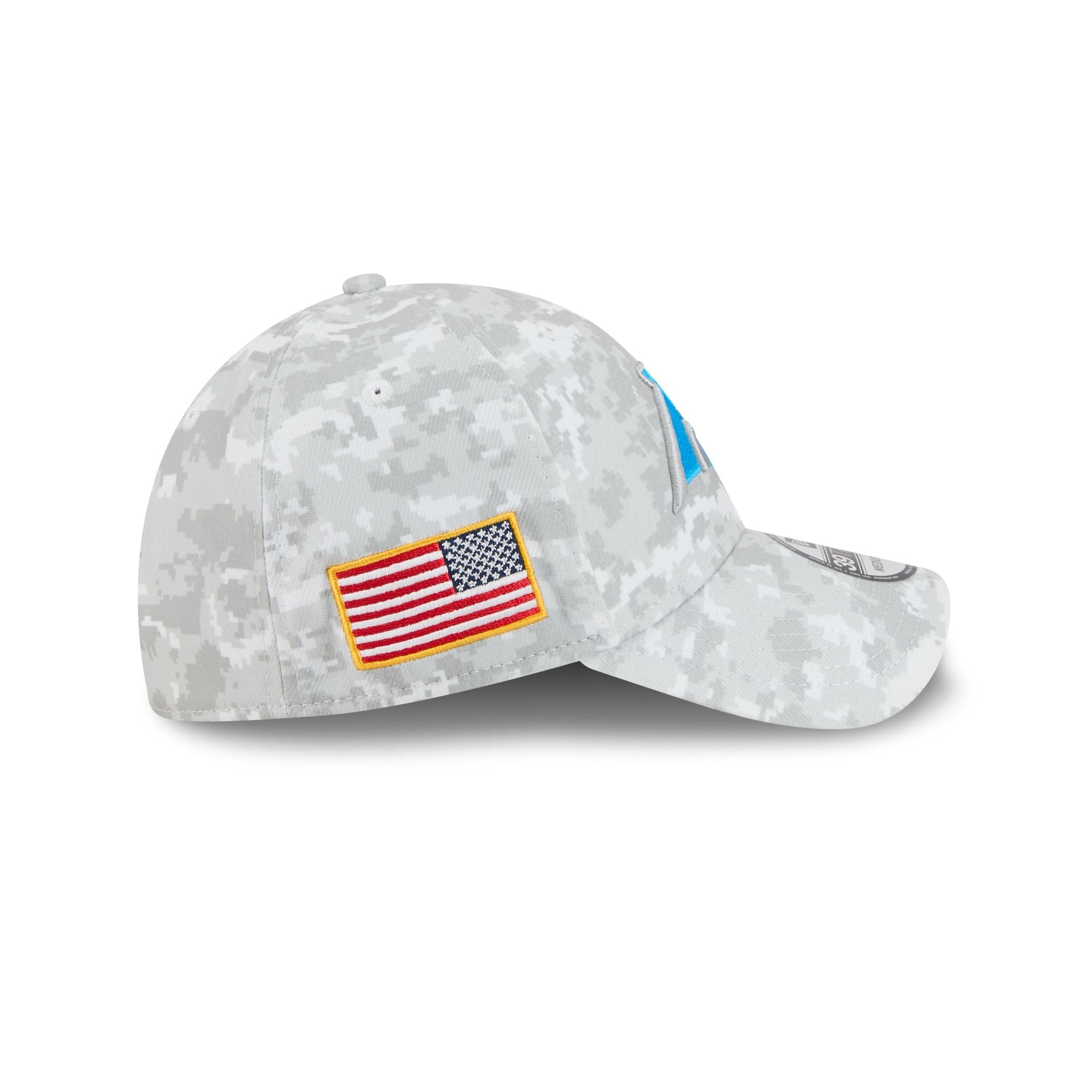 Carolina Panthers 2025 Salute to Service Fan Gear 39THIRTY Stretch Fit - Image 4