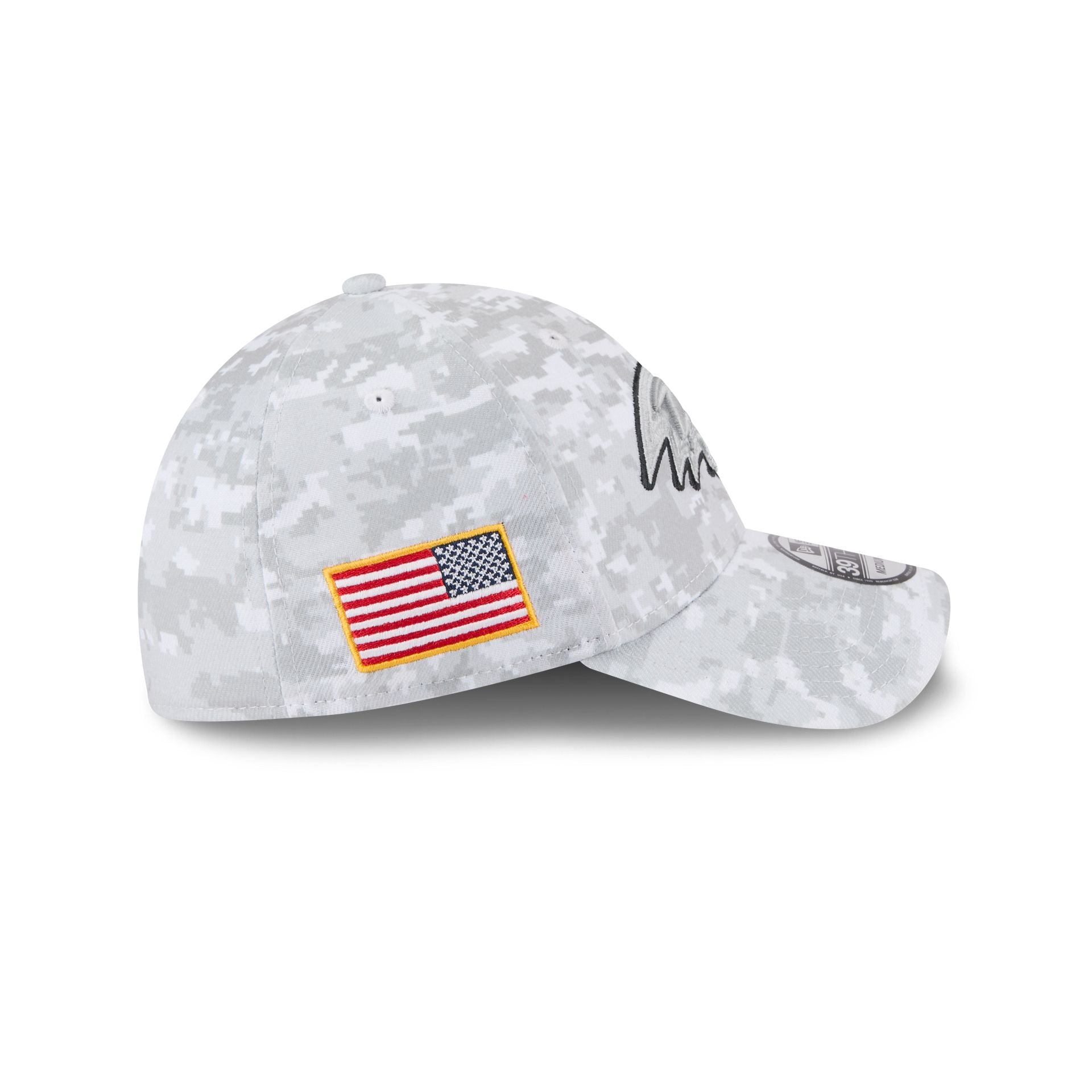 Baltimore Ravens 2025 Salute to Service Fan Gear 39THIRTY Stretch Fit - Image 4