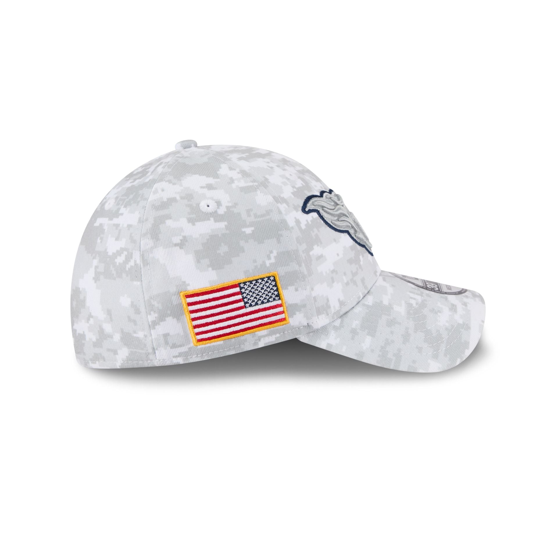 Tennessee Titans 2025 Salute to Service Fan Gear 39THIRTY Stretch Fit Hat - Image 4