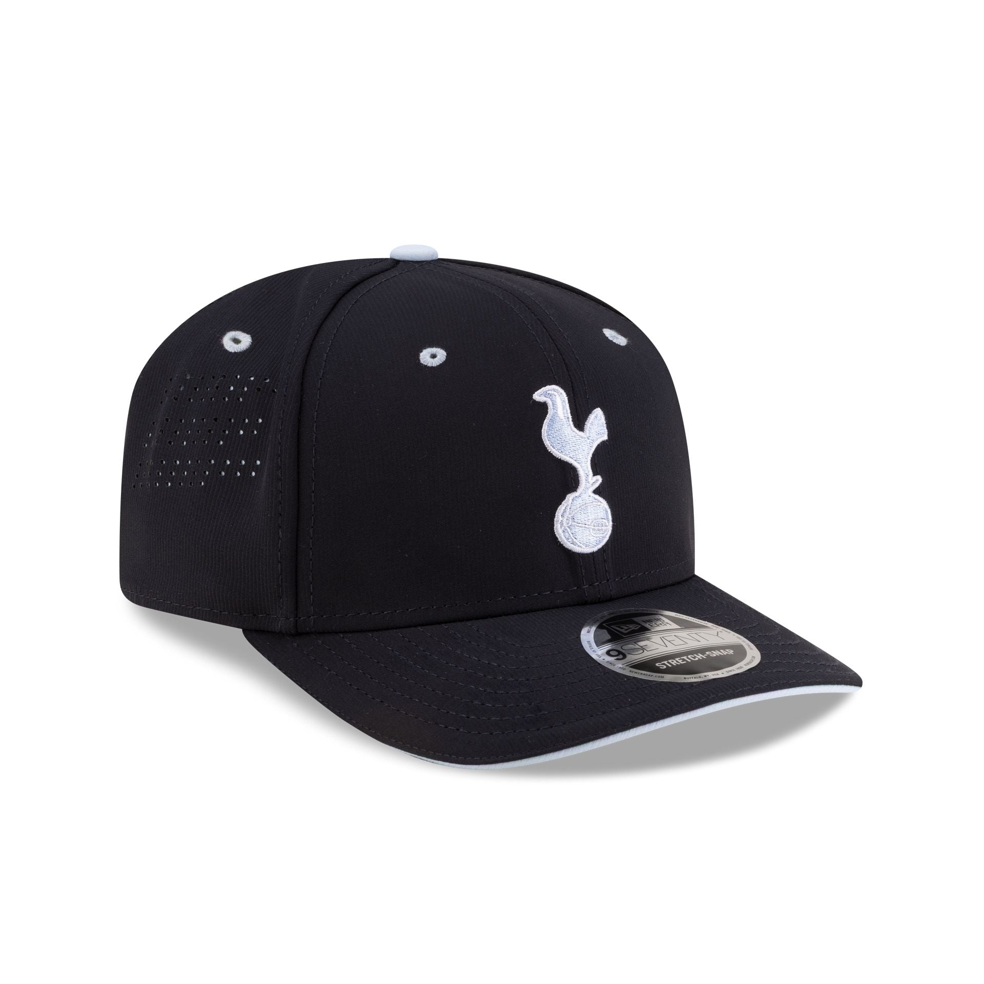 Tottenham Hotspur FC Cockerel Navy 9SEVENTY Stretch-Snap Hat - Image 3