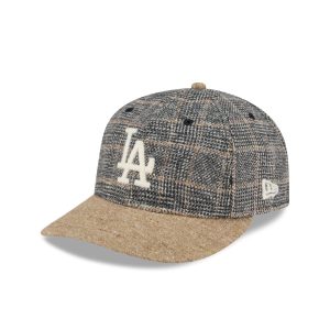 Los Angeles Dodgers Three Looms Vintage Tweed Retro Crown 59FIFTY Fitt