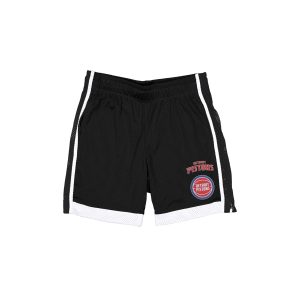 Detroit Pistons Black Summer Shorts