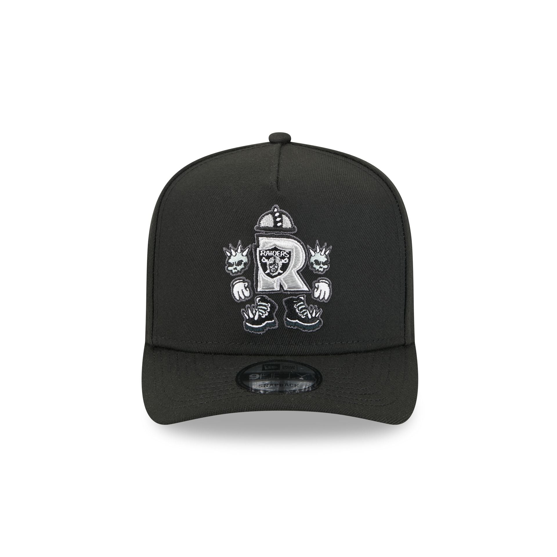 Las Vegas Raiders Cartoon 9FIFTY A-Frame Snapback Hat - Image 2