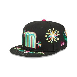 Mexico Latin Embroidery 59FIFTY Fitted Hat