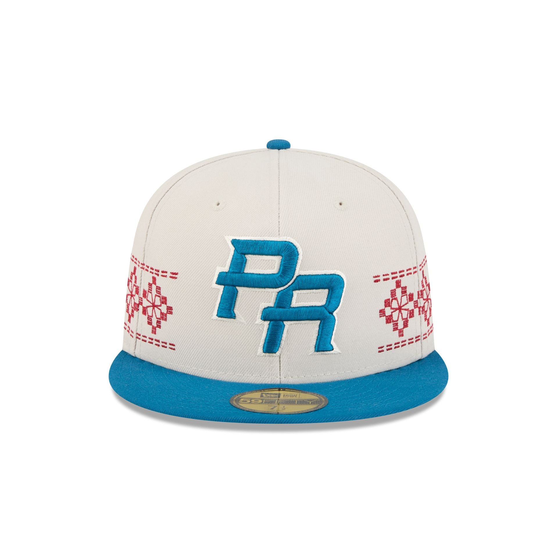 Puerto Rico Latin Embroidery 59FIFTY Fitted Hat - Image 2