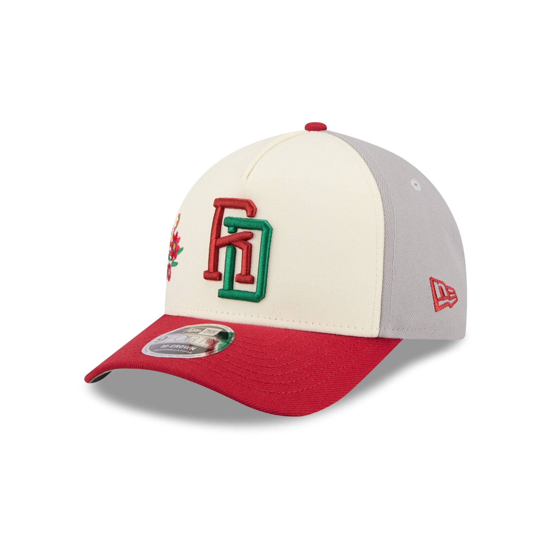 Dominican Republic Latin Embroidery 9FORTY M-Crown A-Frame Snapback Ha - Image 3