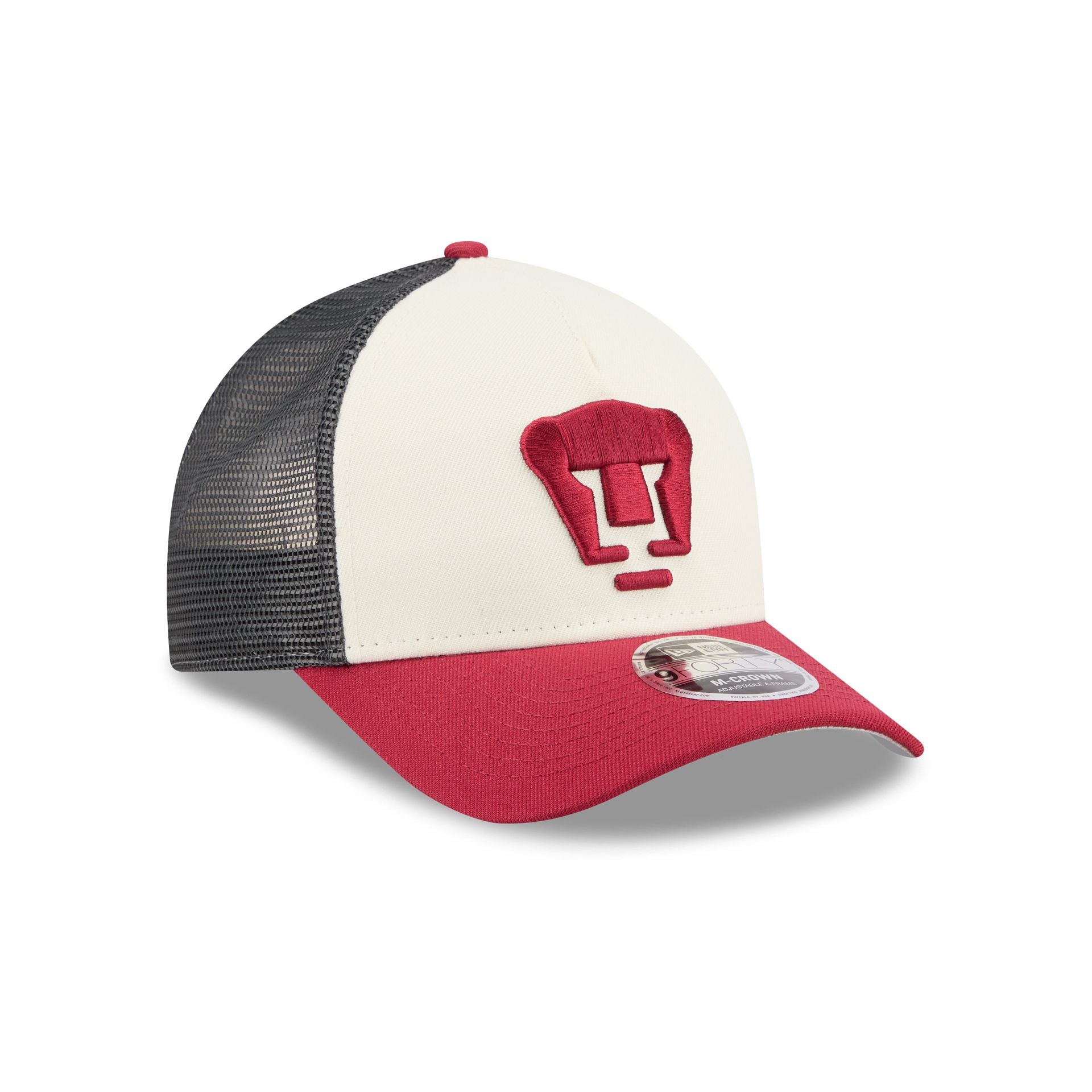 Pumas Color Pack Maroon 9FORTY M-Crown A-Frame Trucker Hat - Image 3