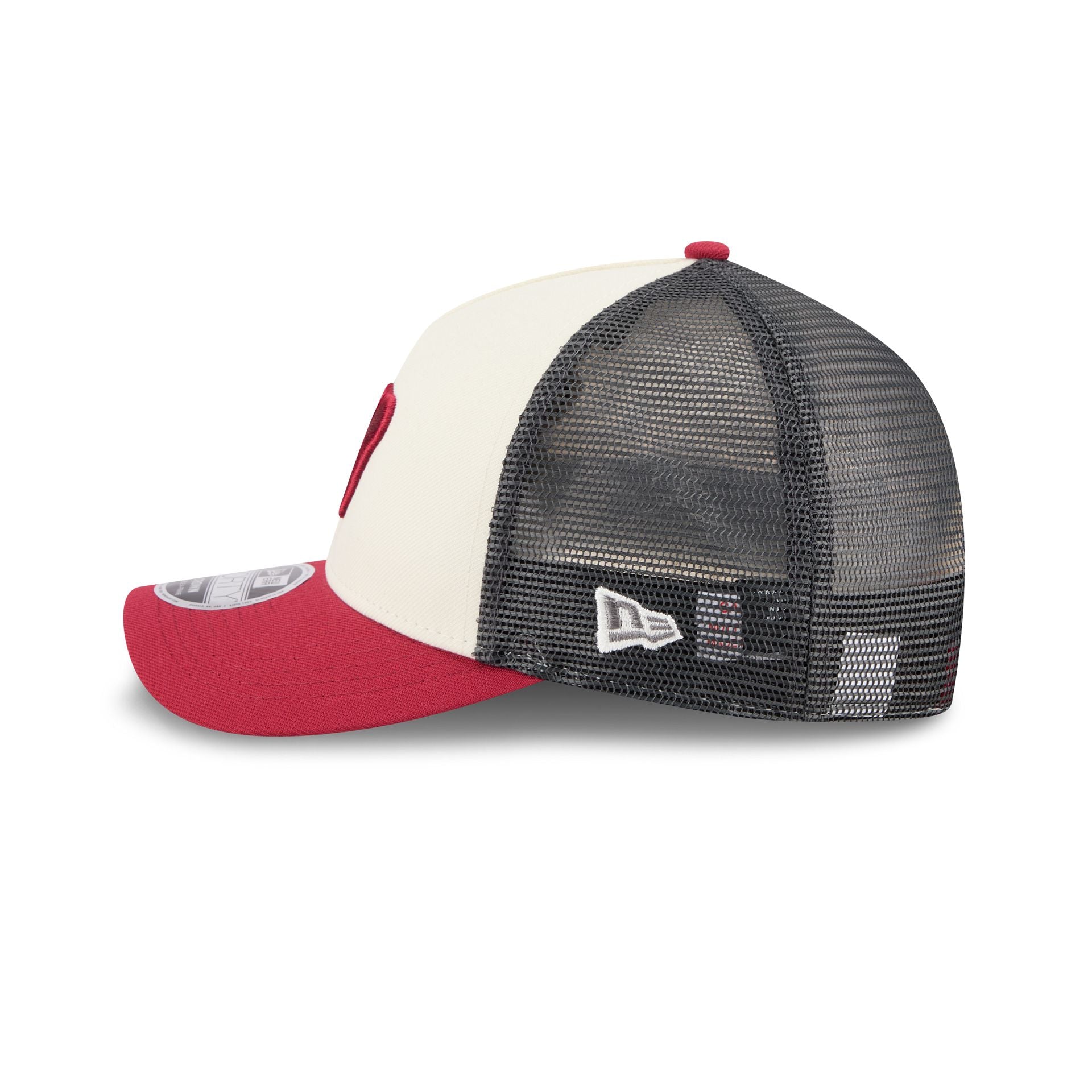 Pumas Color Pack Maroon 9FORTY M-Crown A-Frame Trucker Hat - Image 4