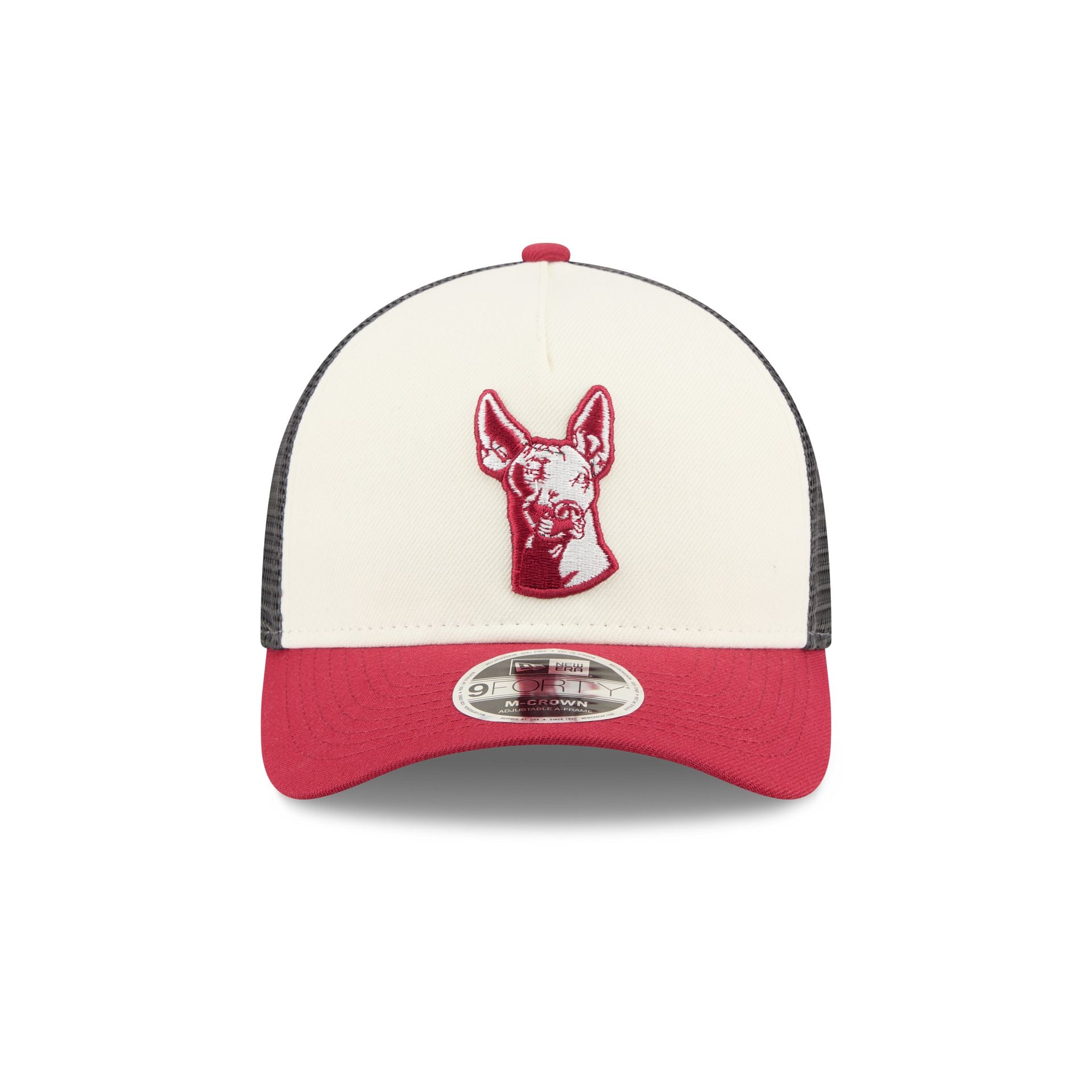 Xolos Color Pack Maroon 9FORTY M-Crown A-Frame Trucker Hat - Image 2