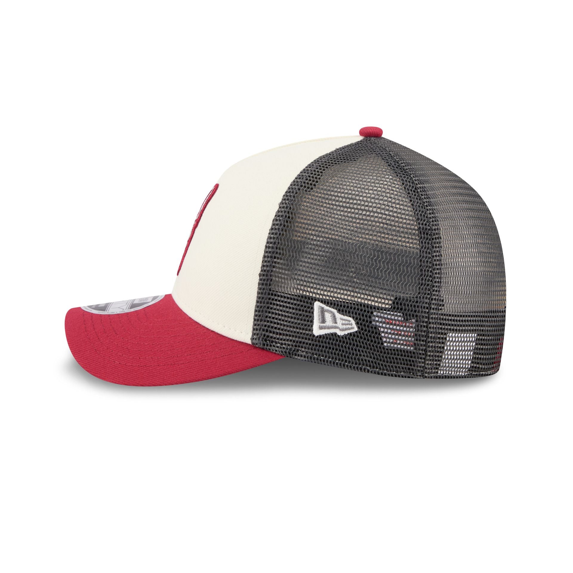 Xolos Color Pack Maroon 9FORTY M-Crown A-Frame Trucker Hat - Image 4