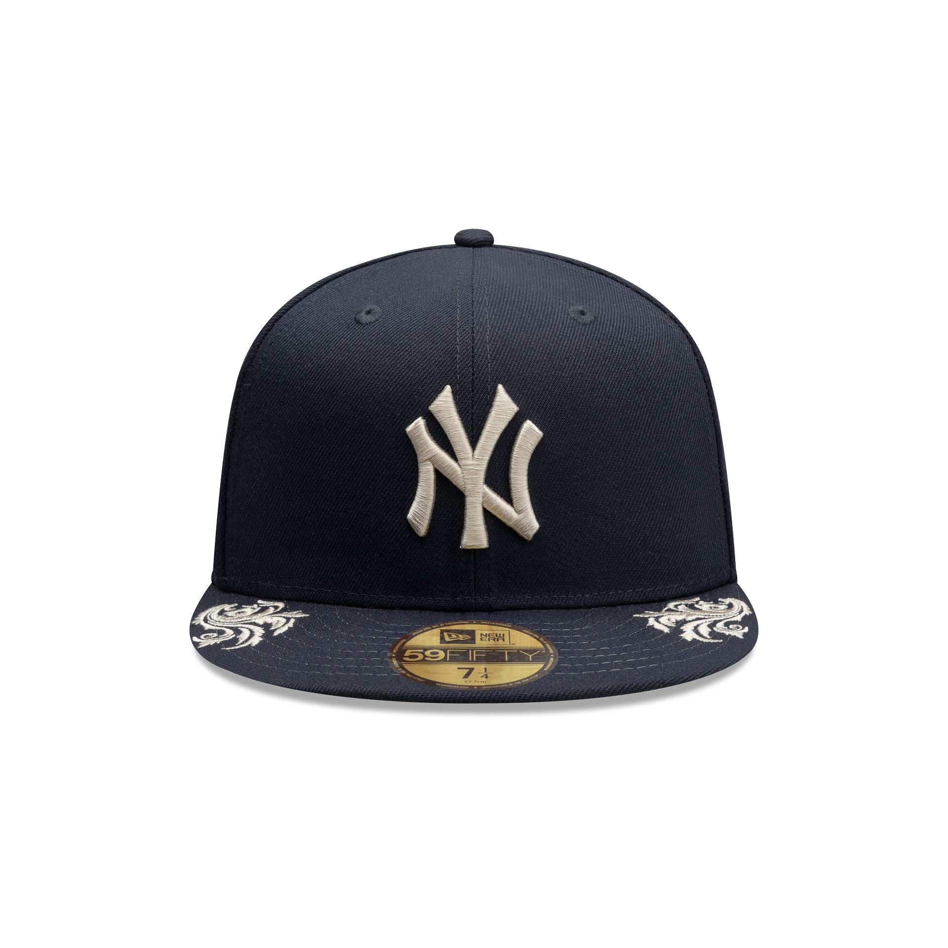 New York Yankees Script 59FIFTY Fitted Hat - Image 2
