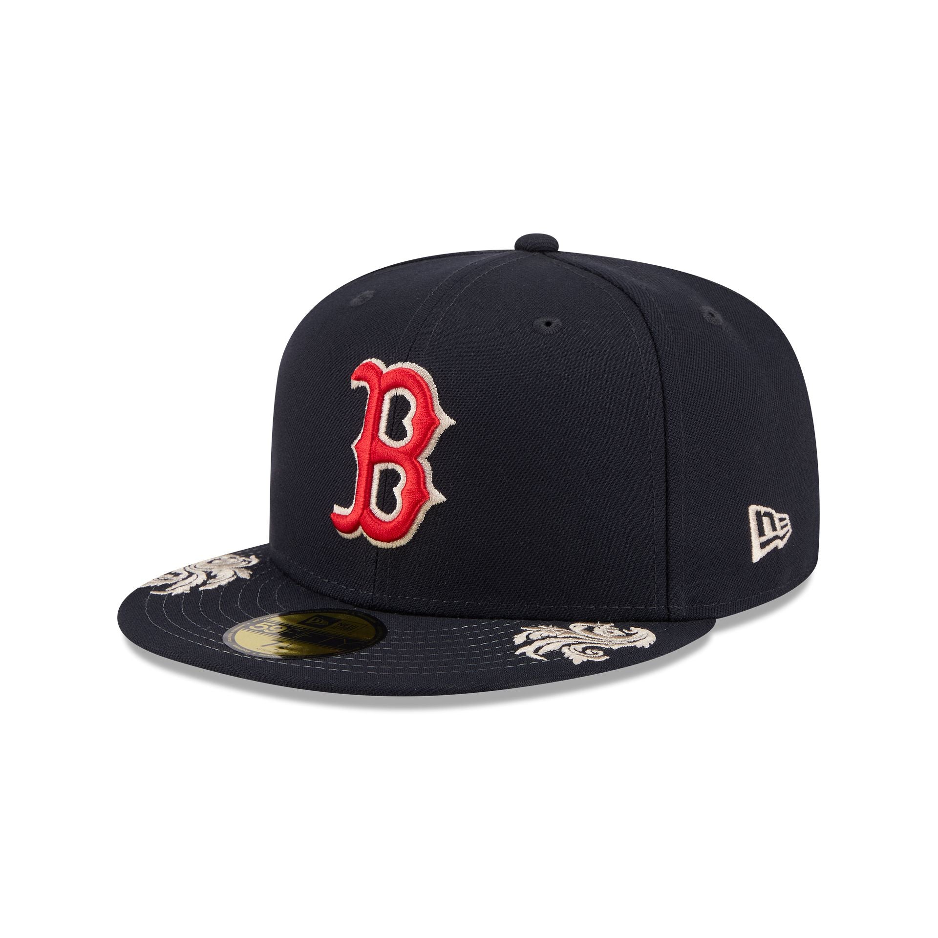 Boston Red Sox Script 59FIFTY Fitted Hat - Image 3