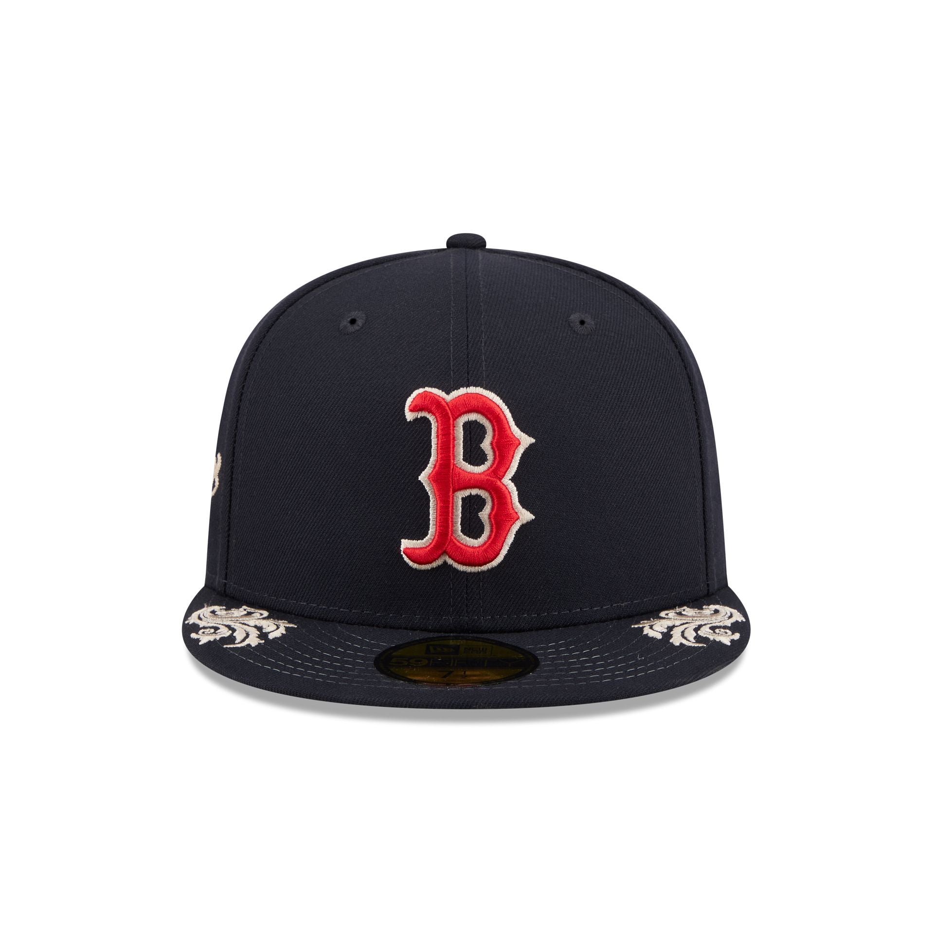 Boston Red Sox Script 59FIFTY Fitted Hat - Image 2