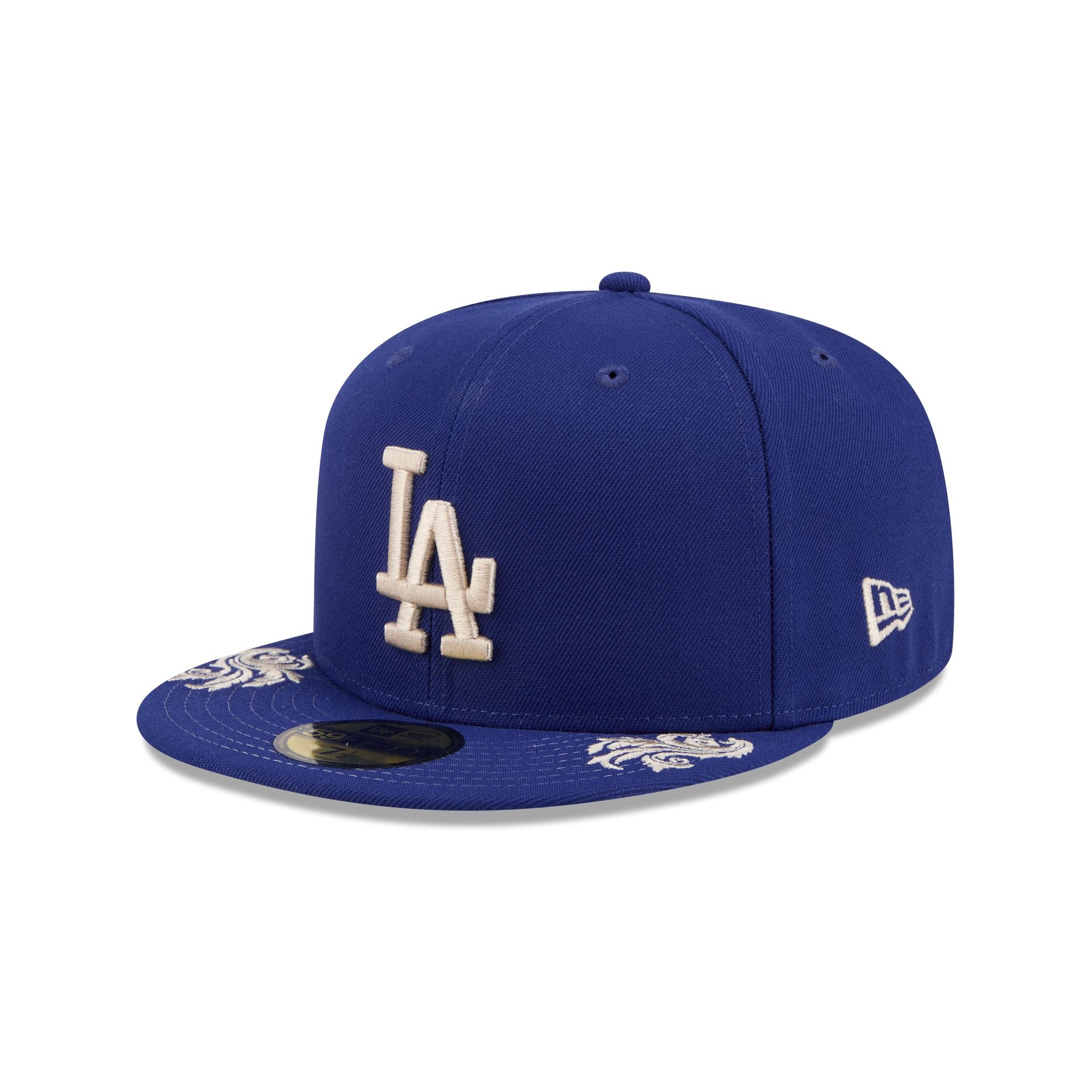 Los Angeles Dodgers Script 59FIFTY Fitted Hat - Image 3