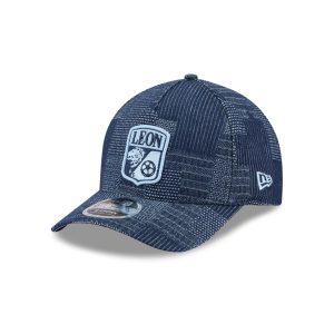 Club Le??n Denim 9FORTY M-Crown A-Frame Snapback Hat