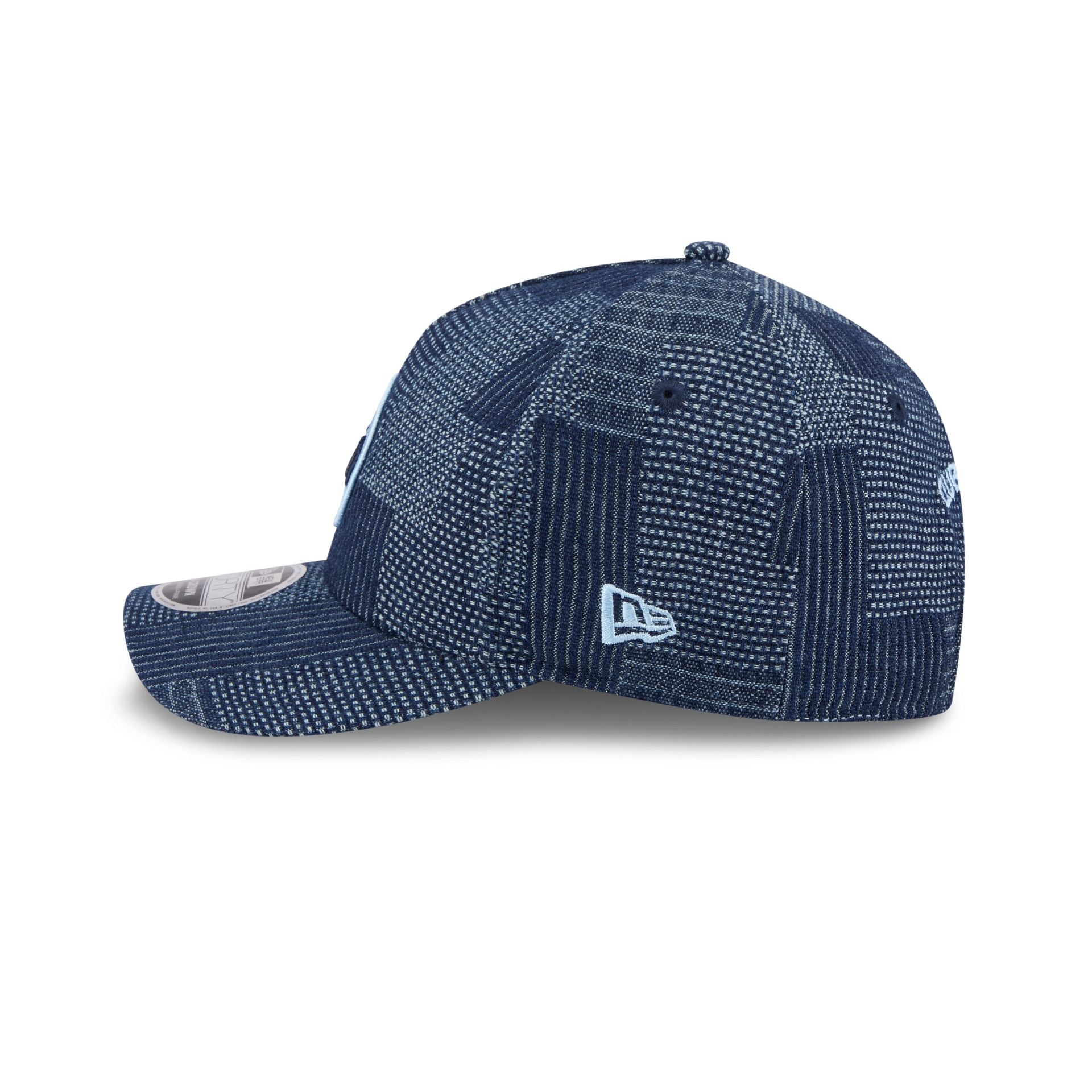 Club Am??rica Denim 9FORTY M-Crown A-Frame Snapback Hat - Image 4
