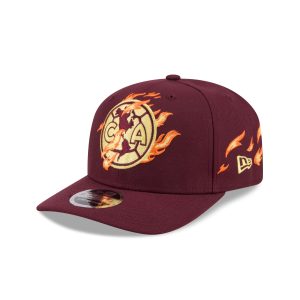 Club Am??rica Flames 9SEVENTY Stretch-Snap Hat