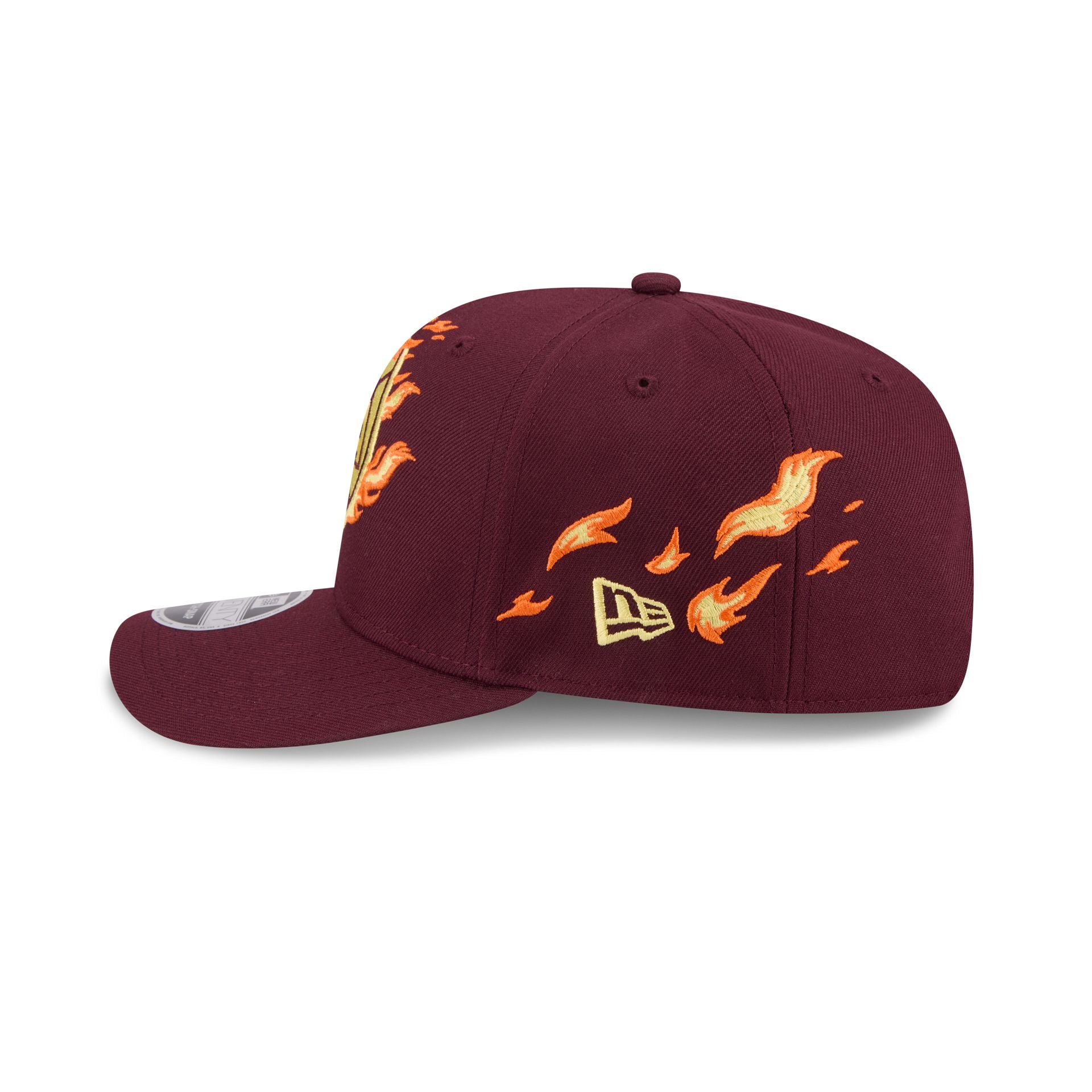 Club Am??rica Flames 9SEVENTY Stretch-Snap Hat - Image 4