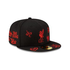 Liverpool FC Scribble 59FIFTY Fitted Hat