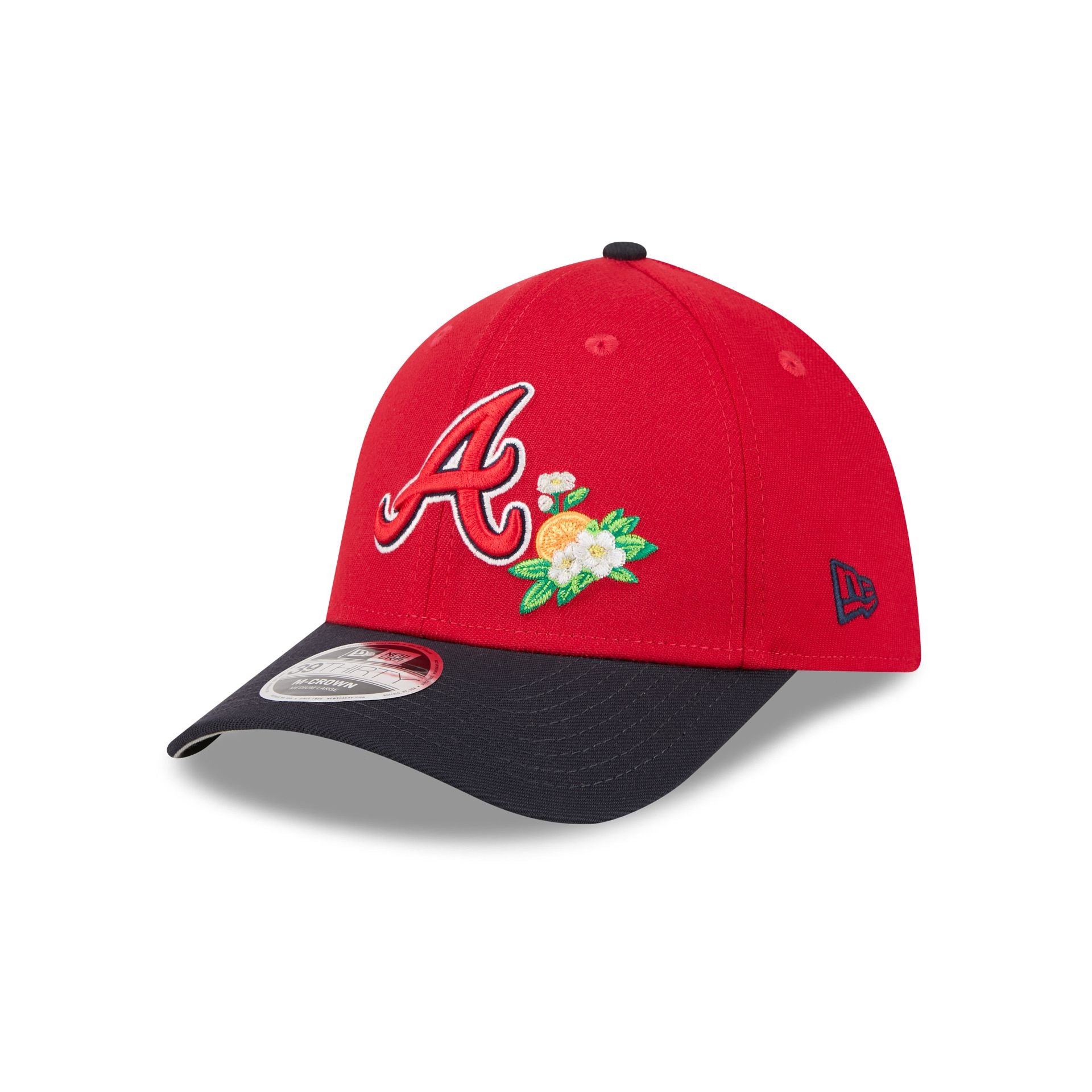Atlanta Braves 2026 Spring Training 39THIRTY M-Crown Stretch Fit Hat - Image 3