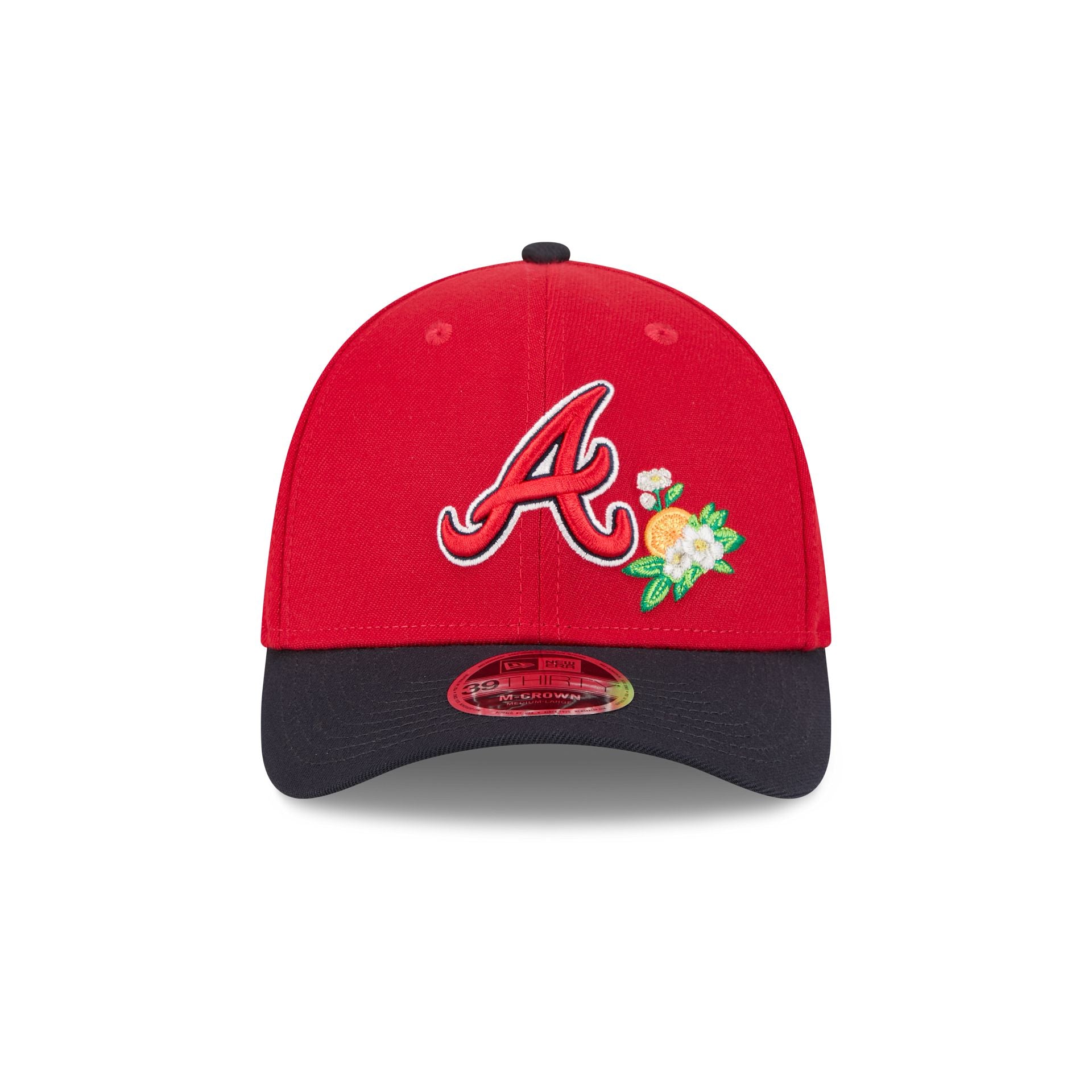 Atlanta Braves 2026 Spring Training 39THIRTY M-Crown Stretch Fit Hat - Image 2