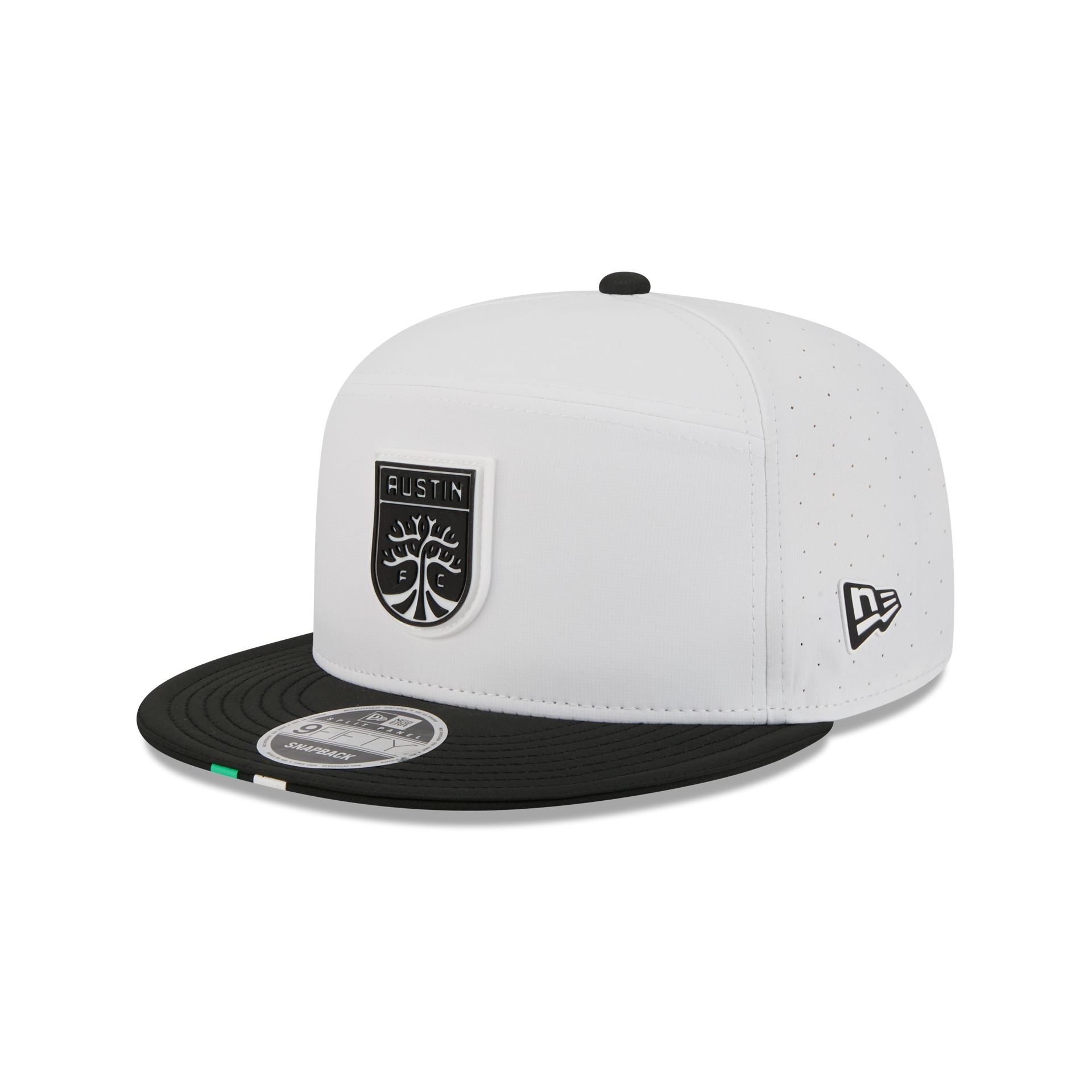 Austin FC 2026 MLS Kickoff Split Panel 9FIFTY Snapback Hat