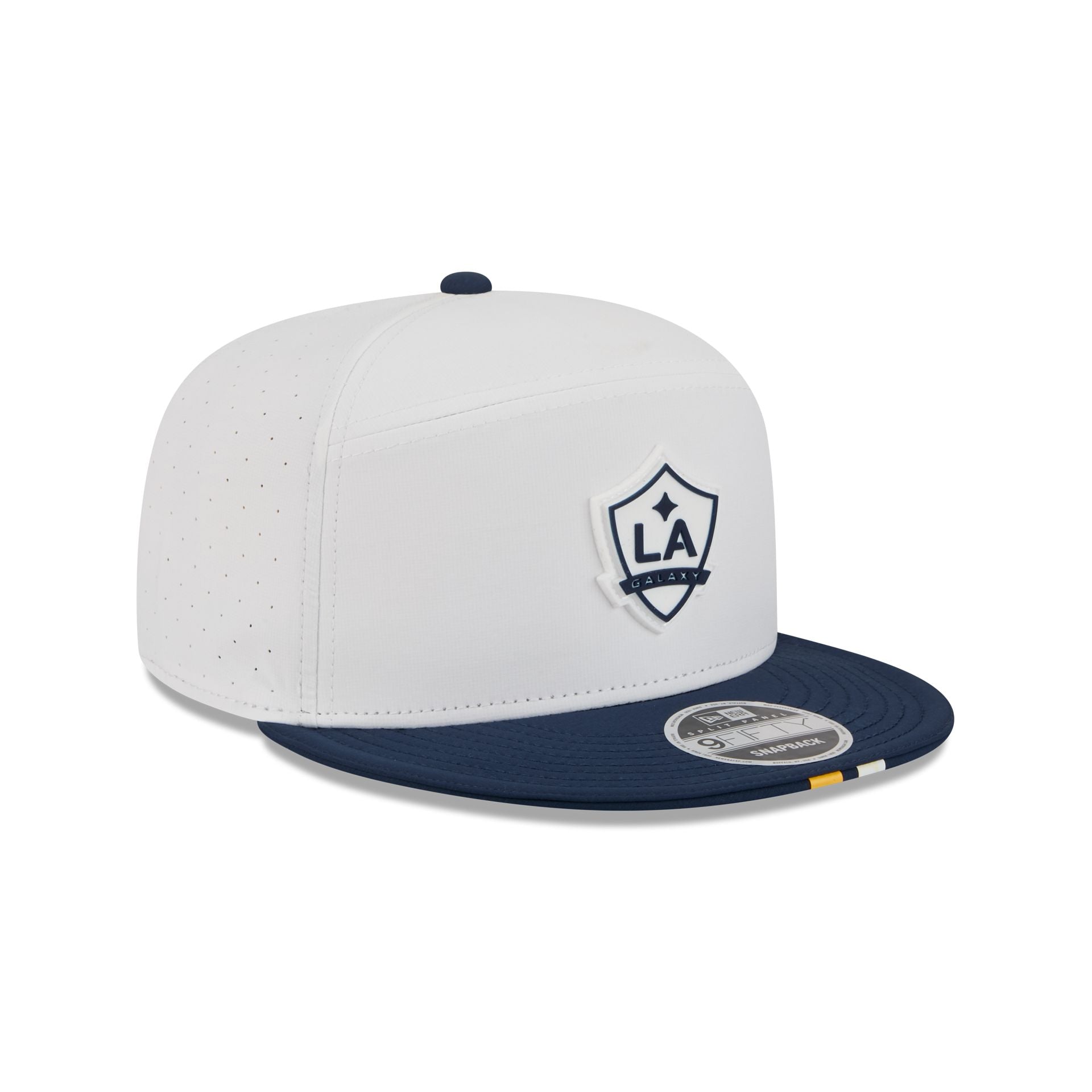 LA Galaxy 2026 MLS Kickoff Split Panel 9FIFTY Snapback Hat - Image 3