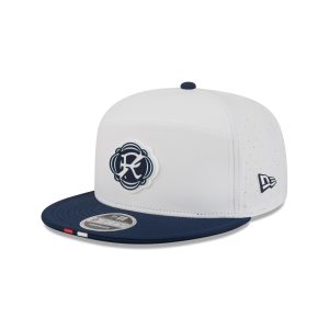 New England Revolution 2026 MLS Kickoff Split Panel 9FIFTY Snapback Ha