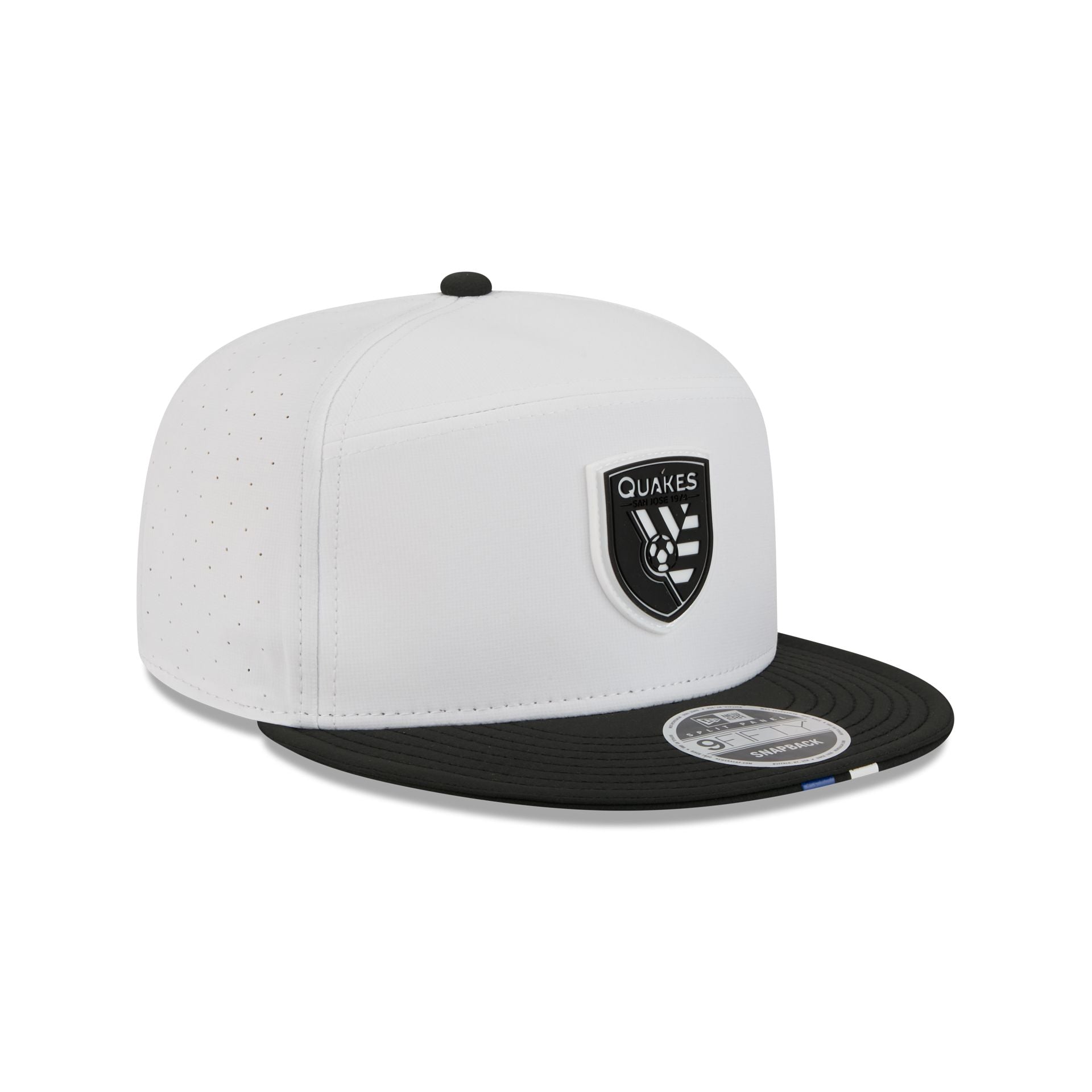 San Jose Earthquakes 2026 MLS Kickoff Split Panel 9FIFTY Snapback Hat - Image 3